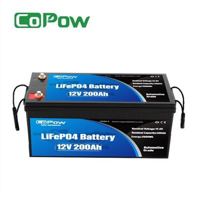12v 200ah ityòm Ion batri pou RV