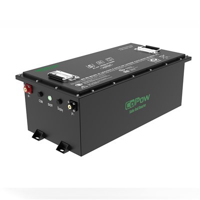 48v 160ah ityòm batri pou charyo gòlf